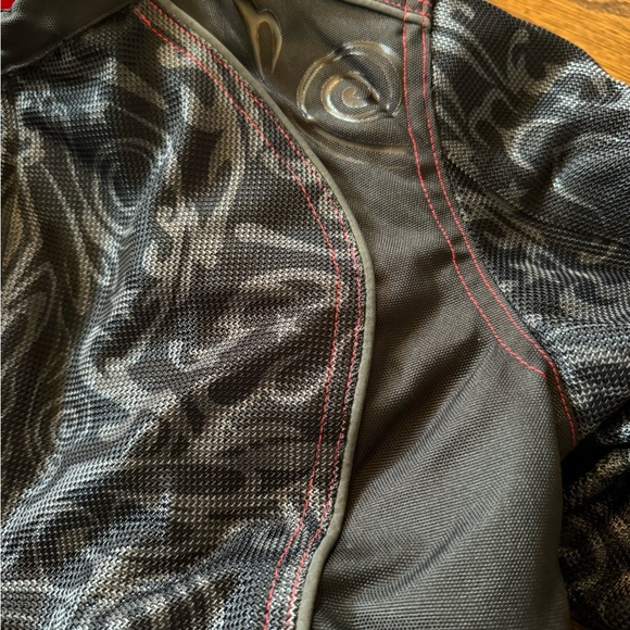 Women’s Harley Davidson Riding Jacket with Removable Hooded Fleece Inside Jacket - Picture 9 of 9